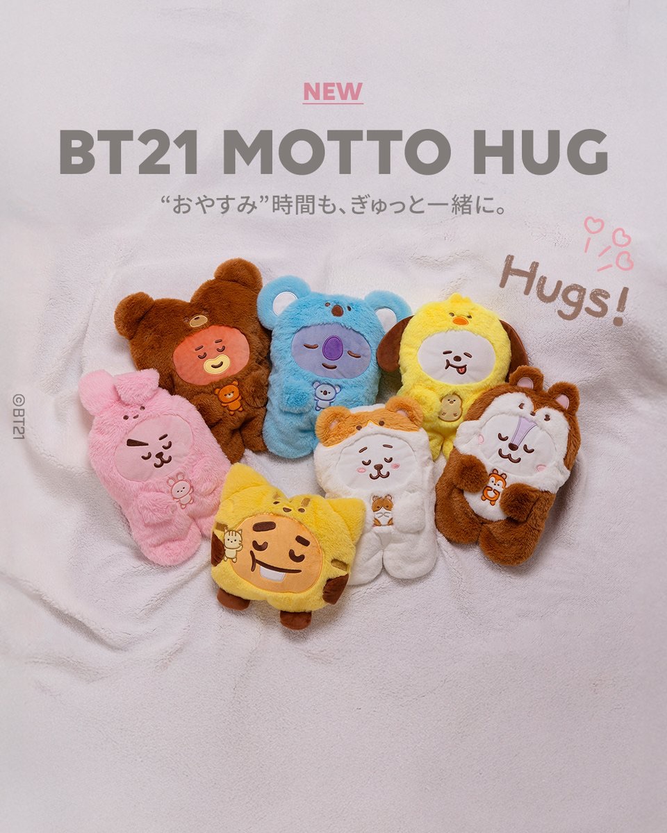 BT21 MOTTO HUG