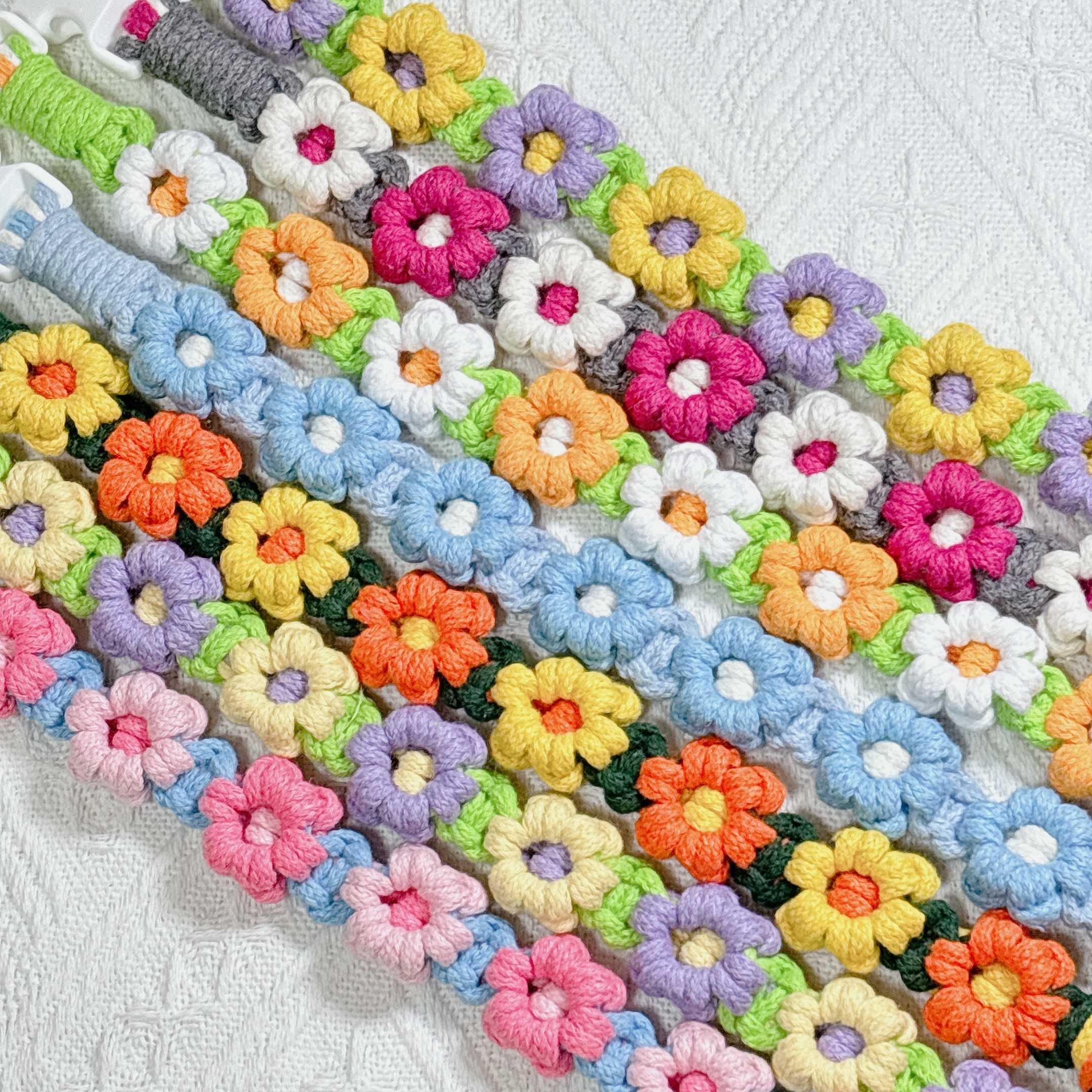 【涵之花手作 Han.macrame】萌寵花花項圈
