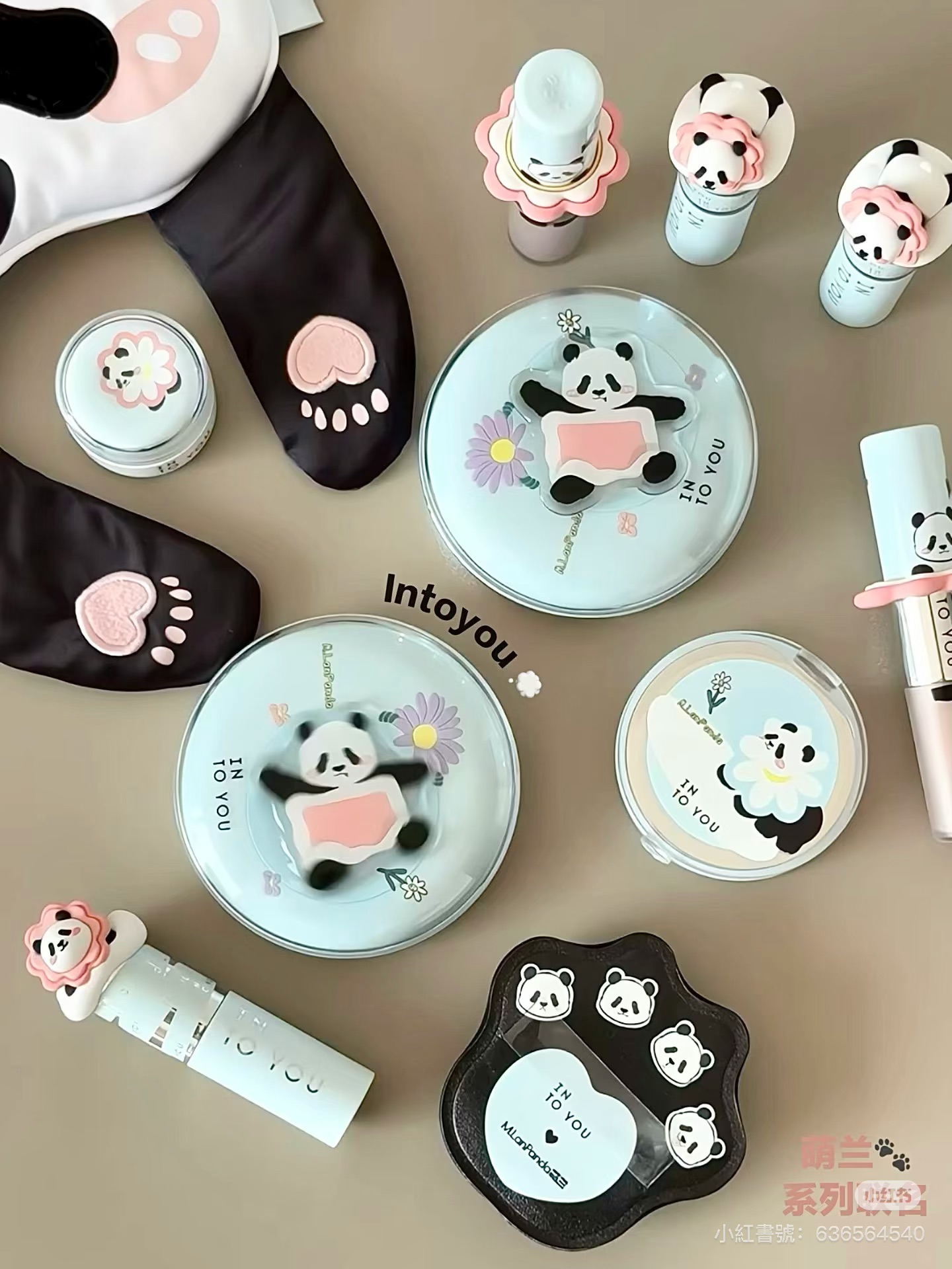 Intoyou萌蘭聯名🐼