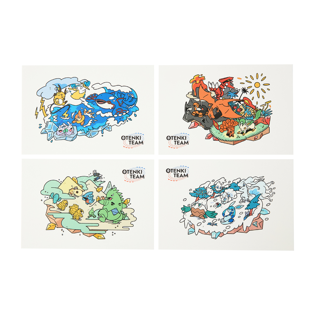 天氣隊明信片（非現）