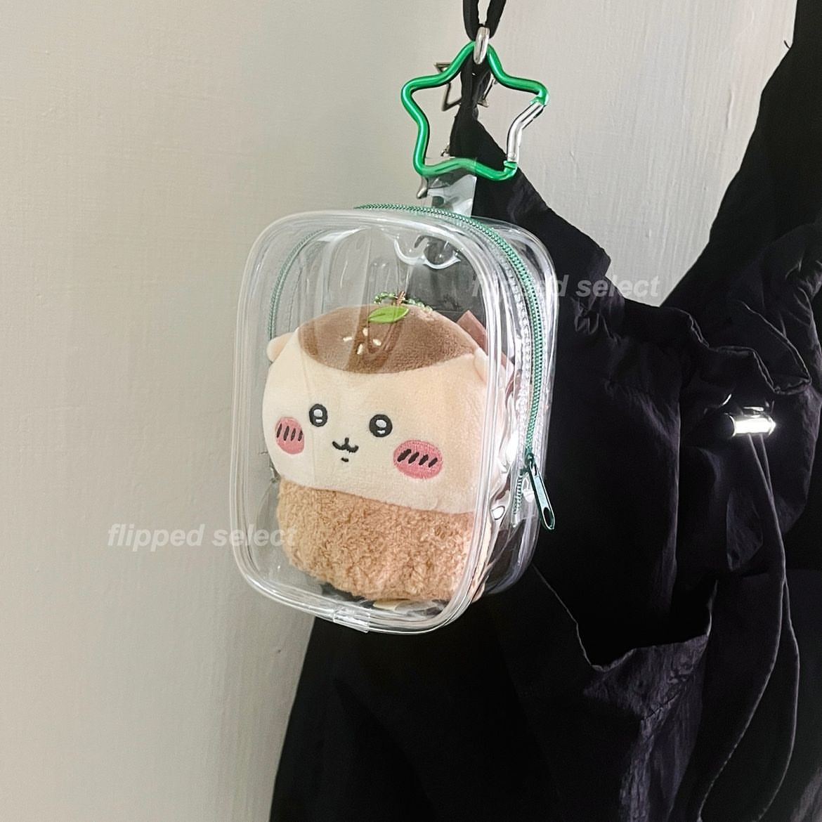 星星扣環 透明娃包（10-11CM適用）