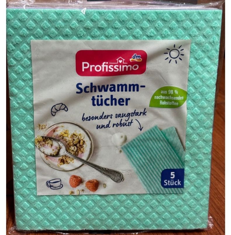 現貨 🇩🇪德國DM Profissimo 萬用抹布 神奇抹布 一包5入