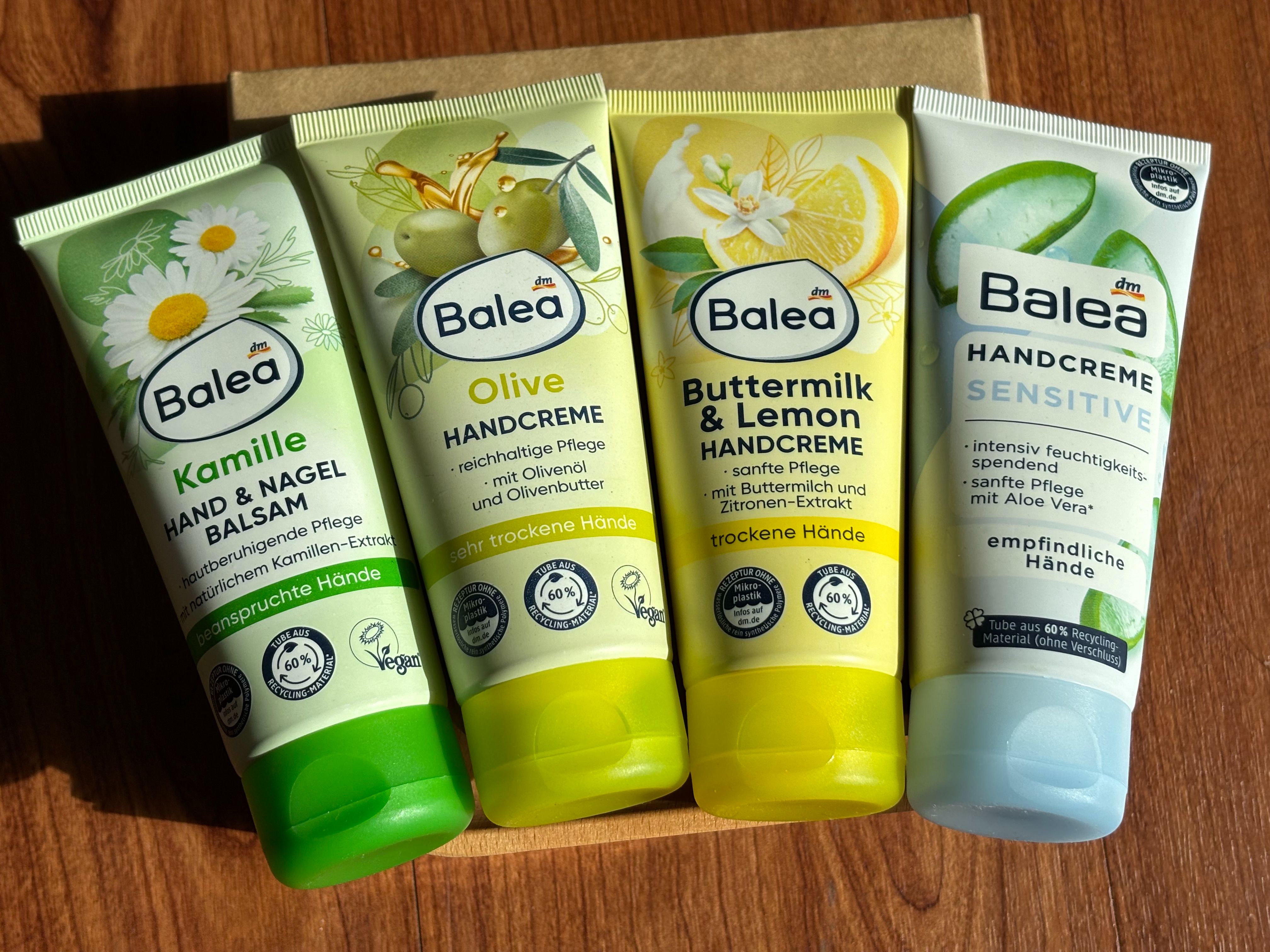 Balea 經典護手霜 100ml 橄欖 保濕滋潤 洋甘菊 德國 蘆薈 杏仁乳木果油