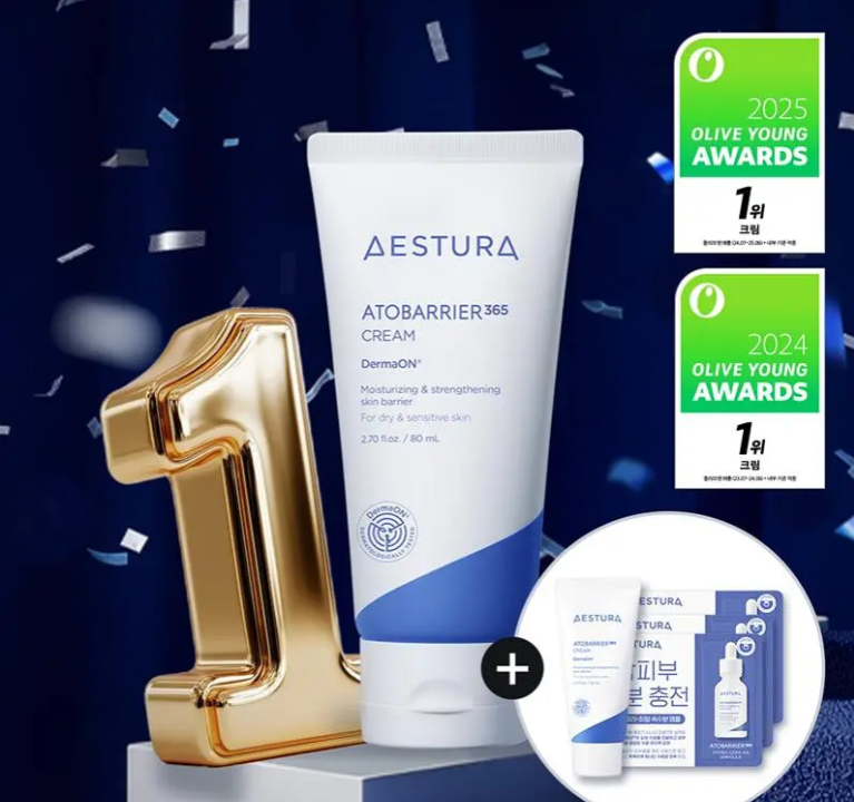 Aestura 365修護面霜80ml套組