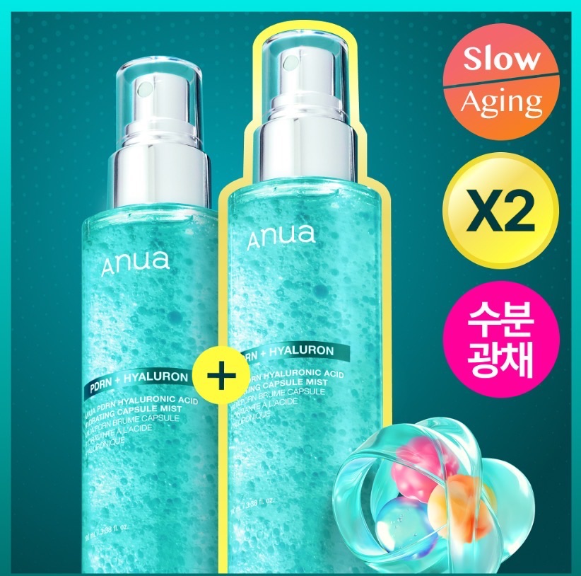 Anua PDRN玻尿酸保濕噴霧100ml+100ml / 30ml