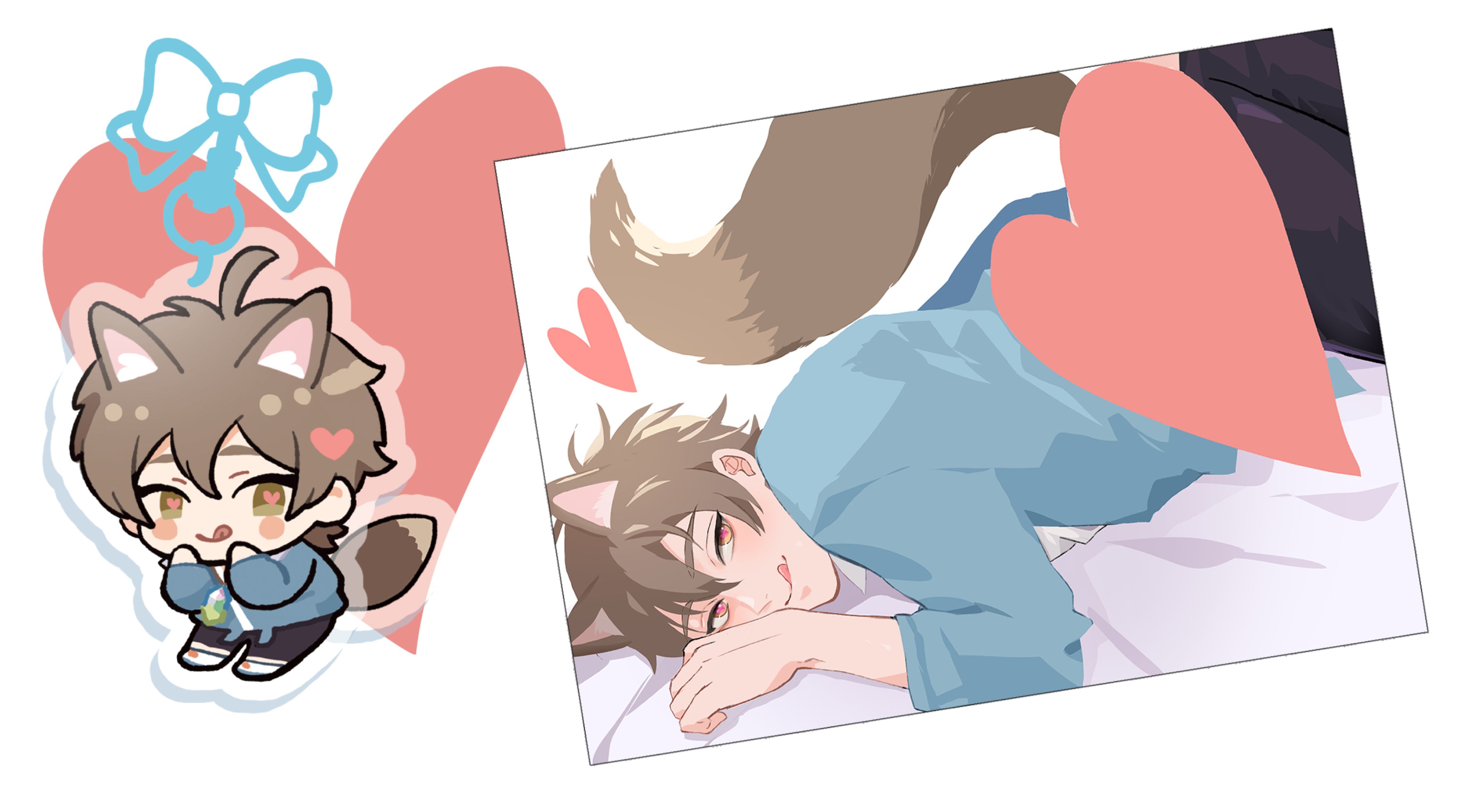 小母狐壓克力吊飾