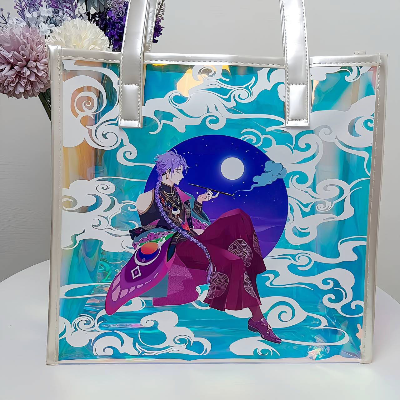 狐蝶PVC雷射果凍提袋