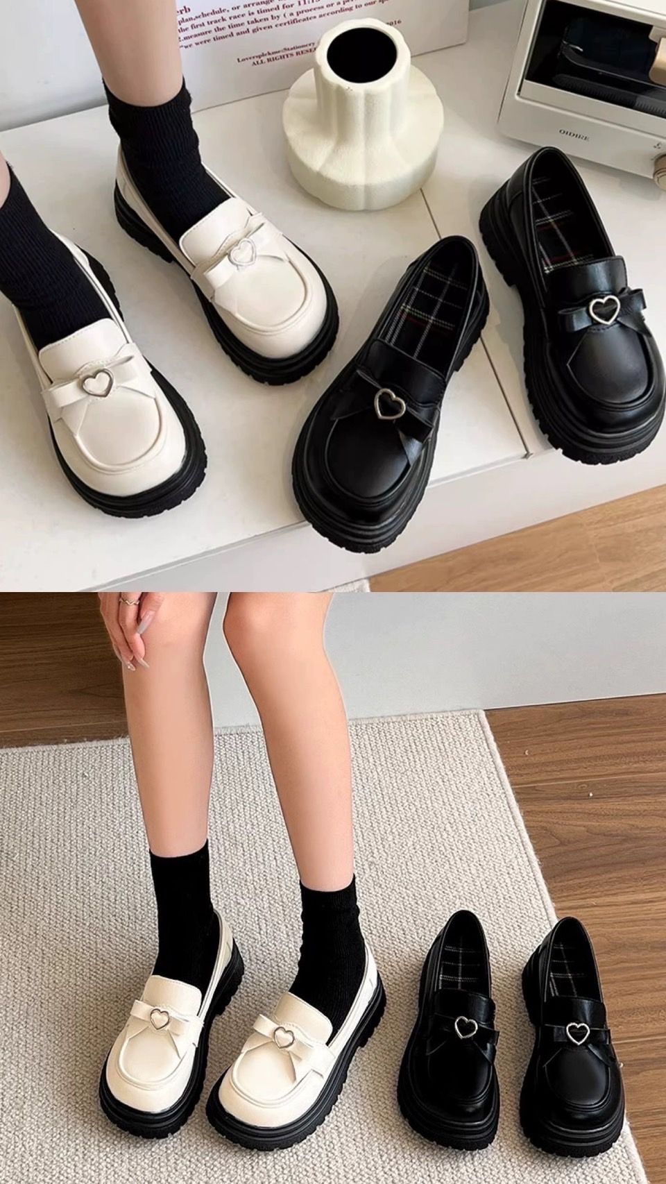 日系百搭設計感瑪莉珍鞋