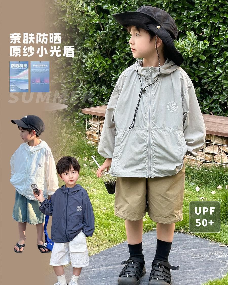 Ambb 拼接輕薄涼感UPF50+防曬外套 4色