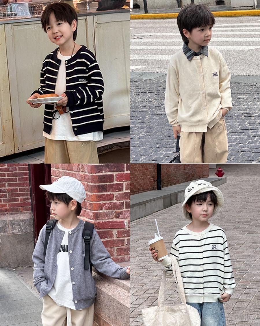 Ambb 氣質刺繡針織外套  4色