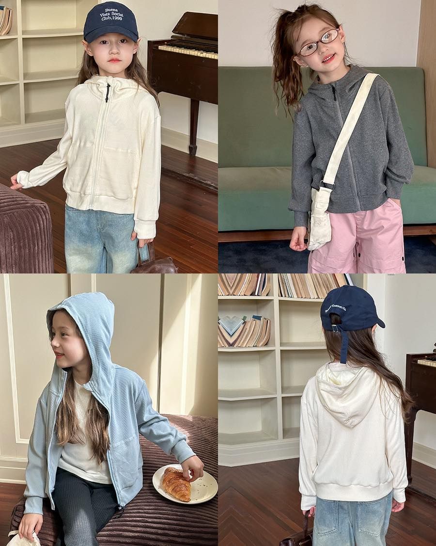 Ambb 純色連帽外套 3色