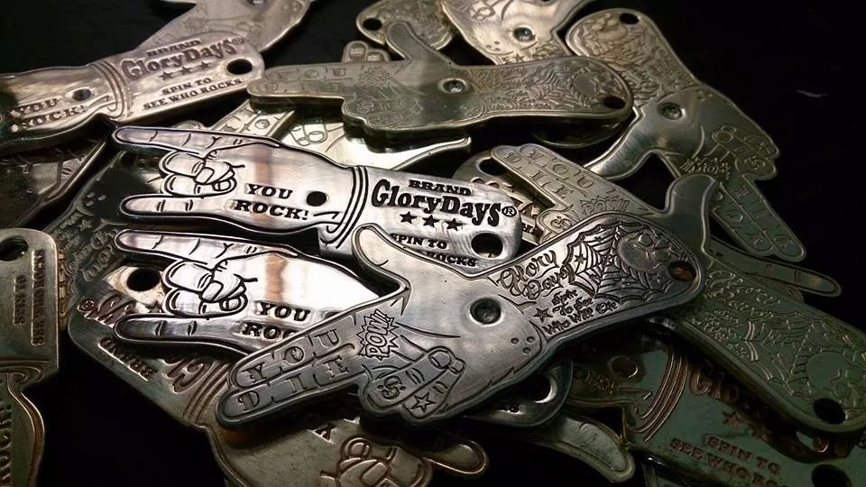 【GloryDays 官方賣場】造型黃銅鑰匙圈 / 帥氣的有趣小物