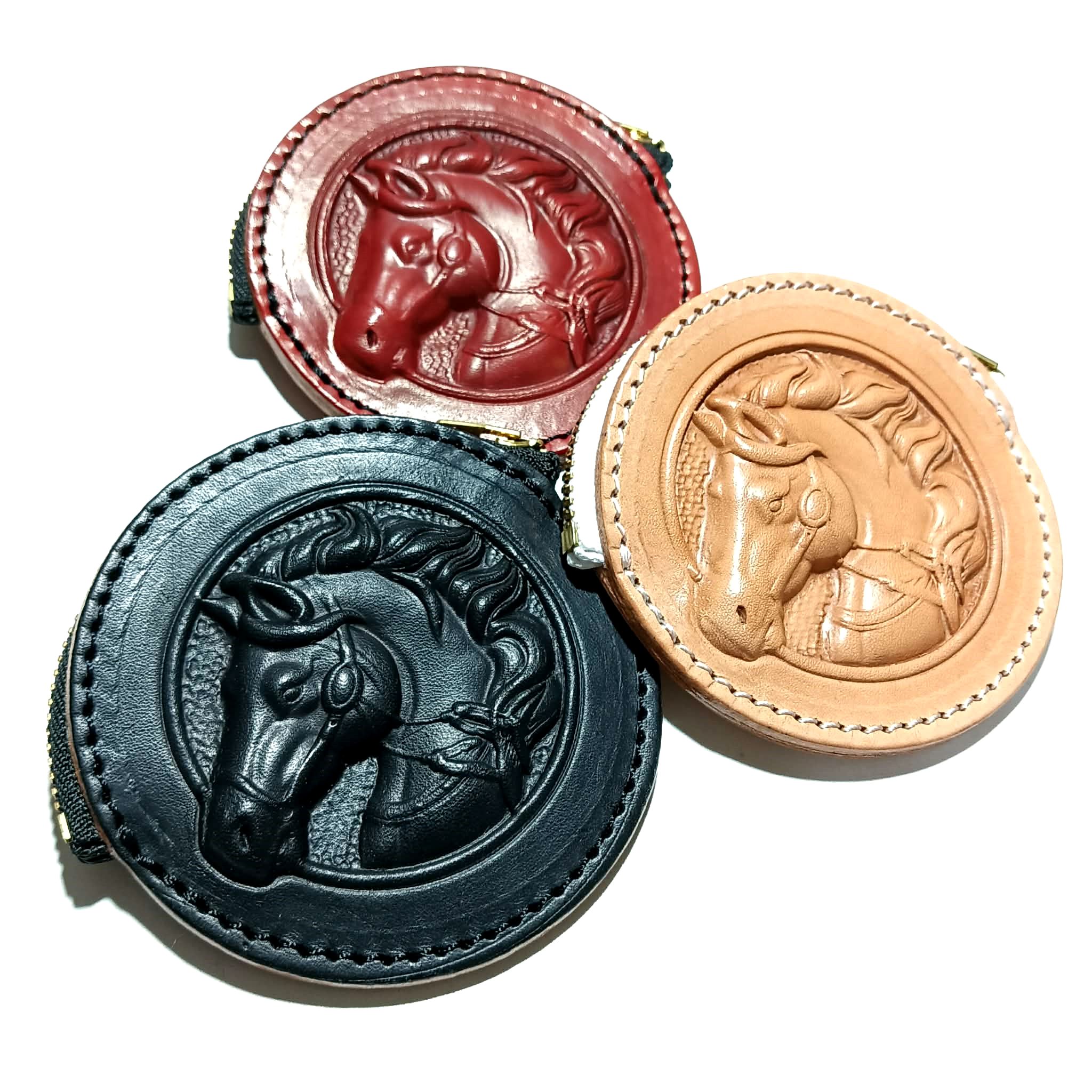 【GloryDays 官方賣場】駿馬零錢包 / 帥氣駿馬浮雕