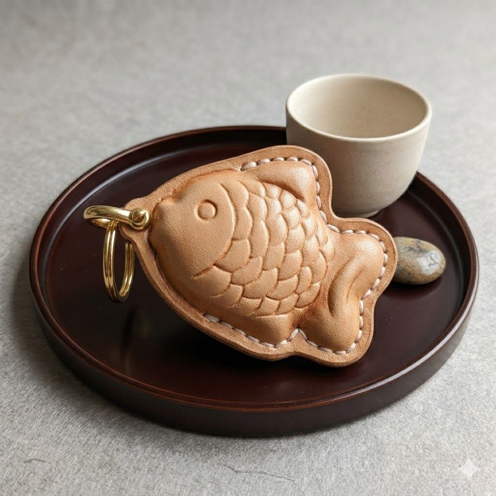 【GloryDays 官方賣場】小鯛魚燒皮套 / 可愛的皮革小物