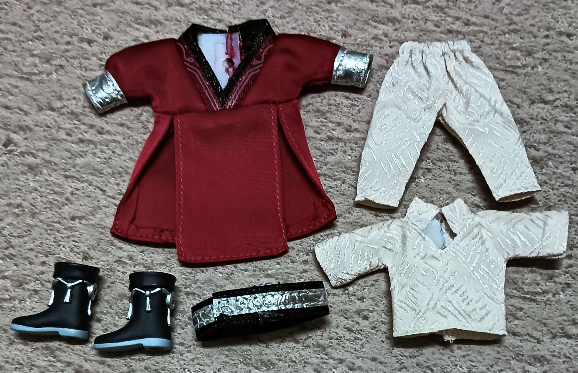 黏土娃衣服＆素體＆配件組
