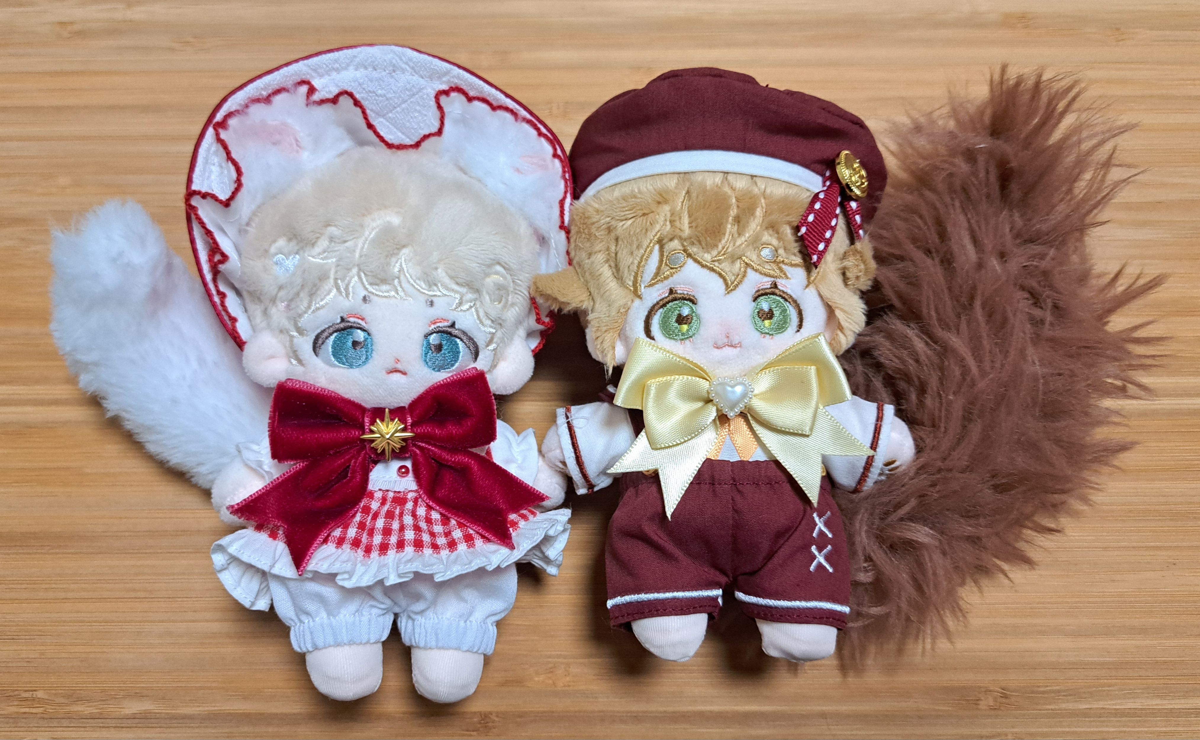 10cm 雙層蝴蝶結（鬆緊帶）-心型