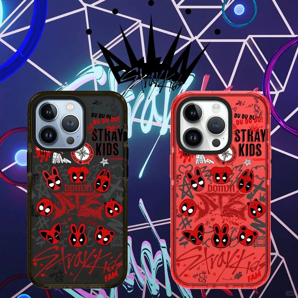 Stray Kids和死侍 iPhone手機殼