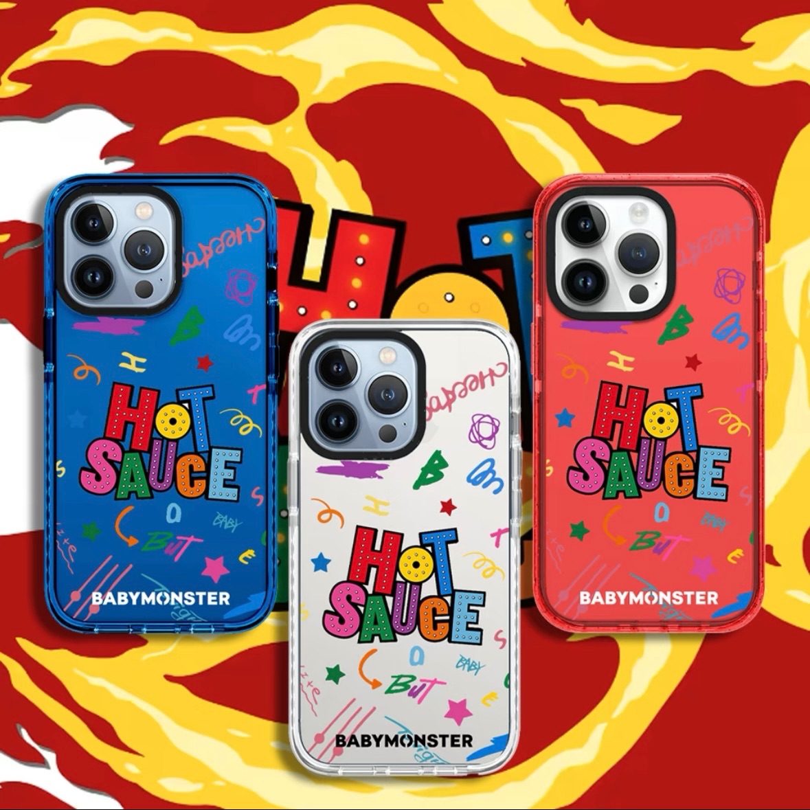 BABYMONSTER ❤️‍🔥HOT SAUCE 🔥手機殼