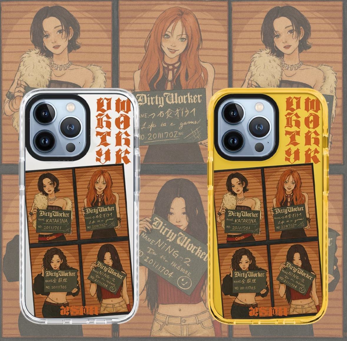 a e s p a 四宮格成員個人檔案