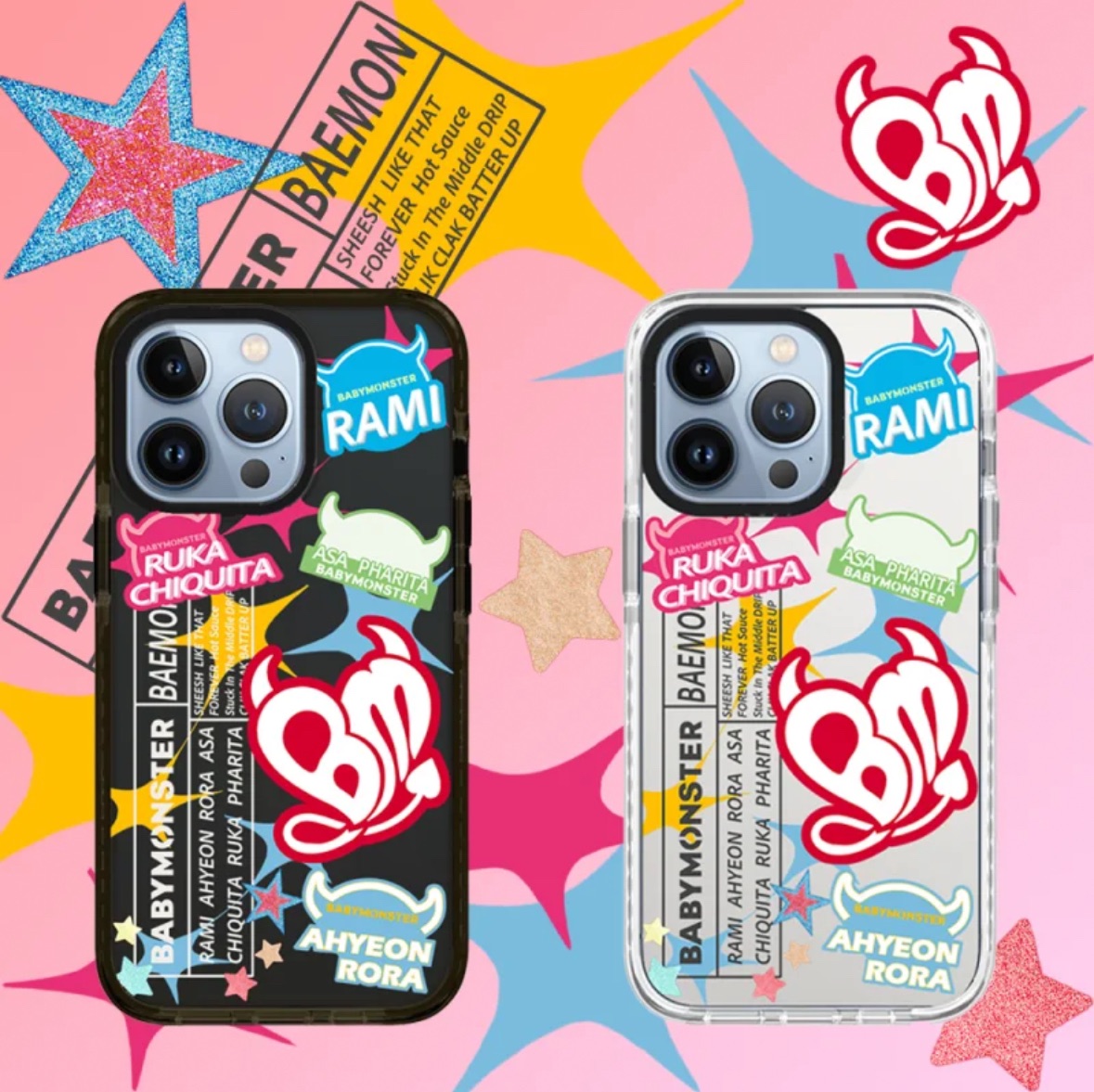 尺寸13-17 BABYMONSTER ❤️‍🔥we go up 😈手機殼