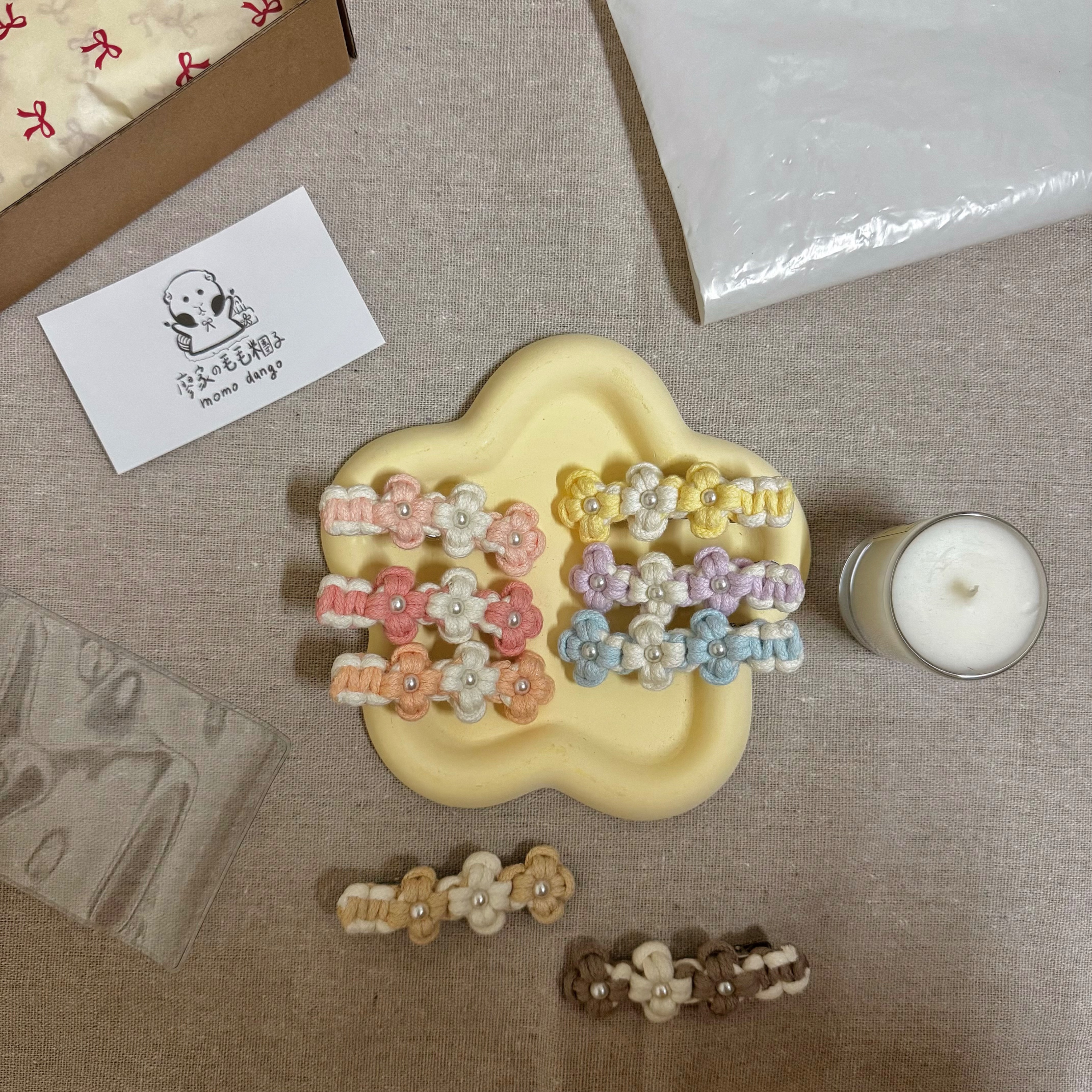 手工編織髮飾🎀🌸
