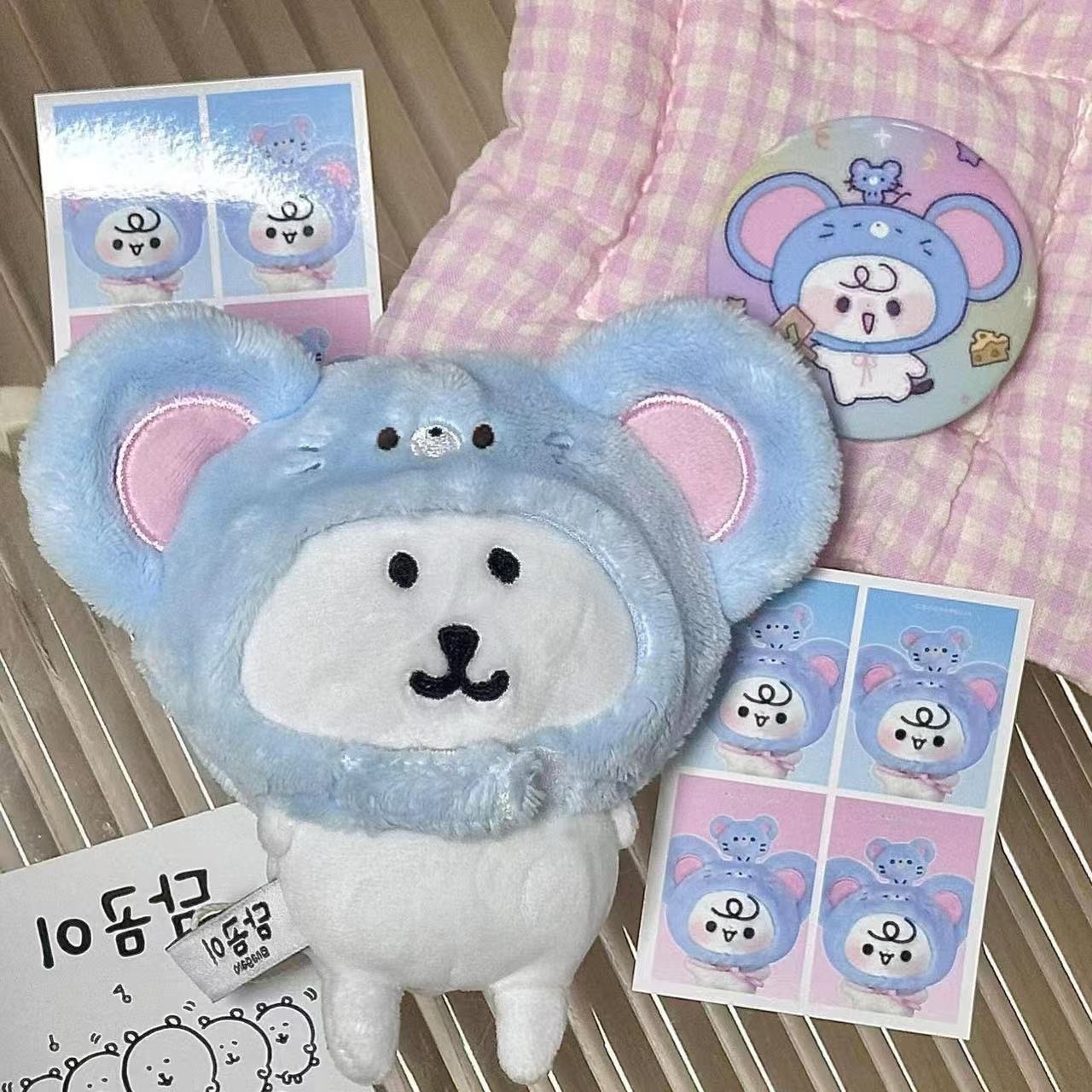 《全新》10cm 可愛鼠鼠頭套 1點
