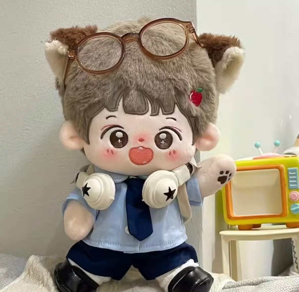 《全新》10cm 學生服 3點