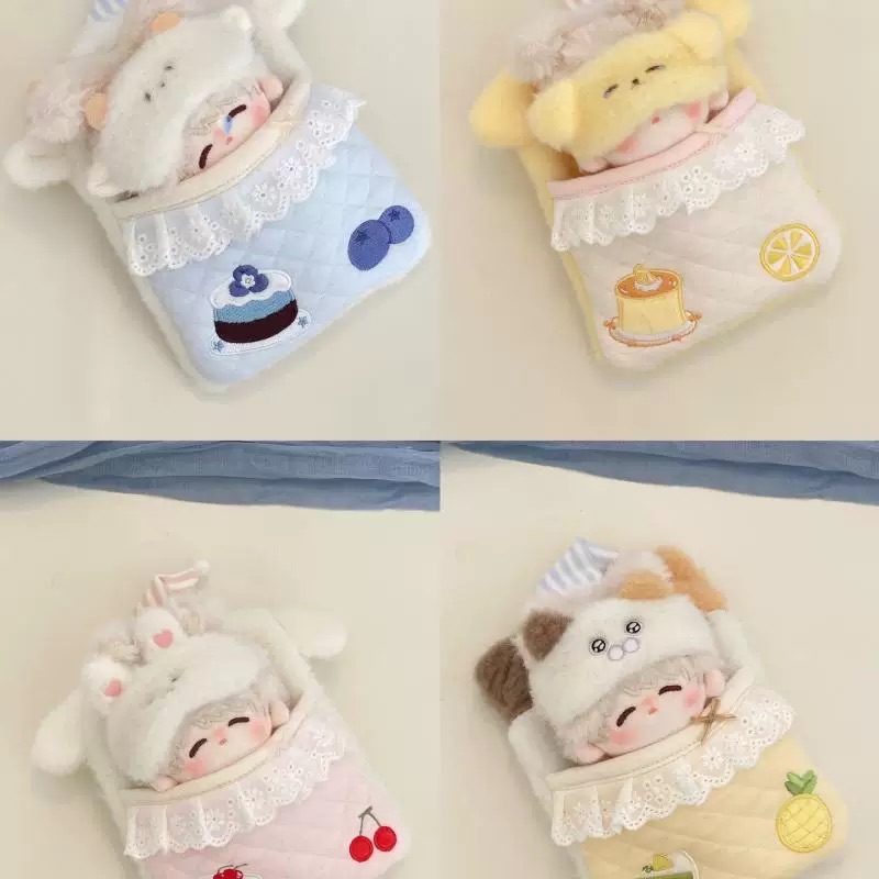 《全新》10cm 水果排隊睡袋 2點