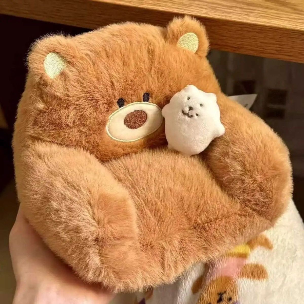 《全新》10cm 熊🐻絨絨 沙發椅子