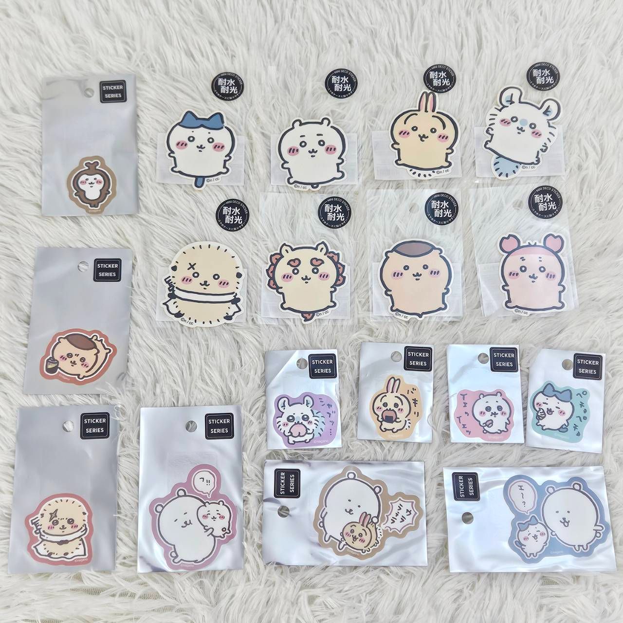 眼白貼紙、白熊商店貼紙