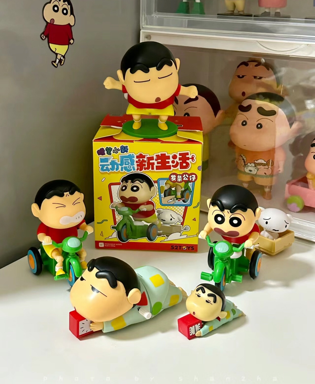蠟筆小新會動的盲盒