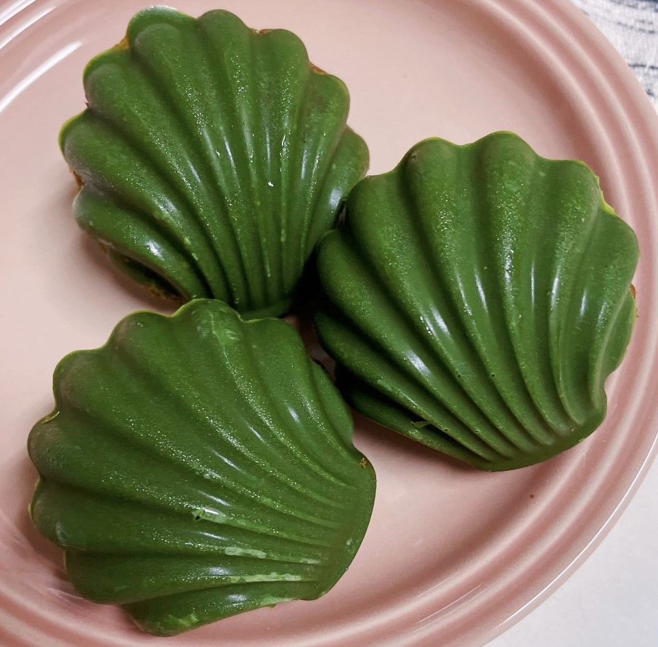 鏡面小山圓抹茶瑪德蓮