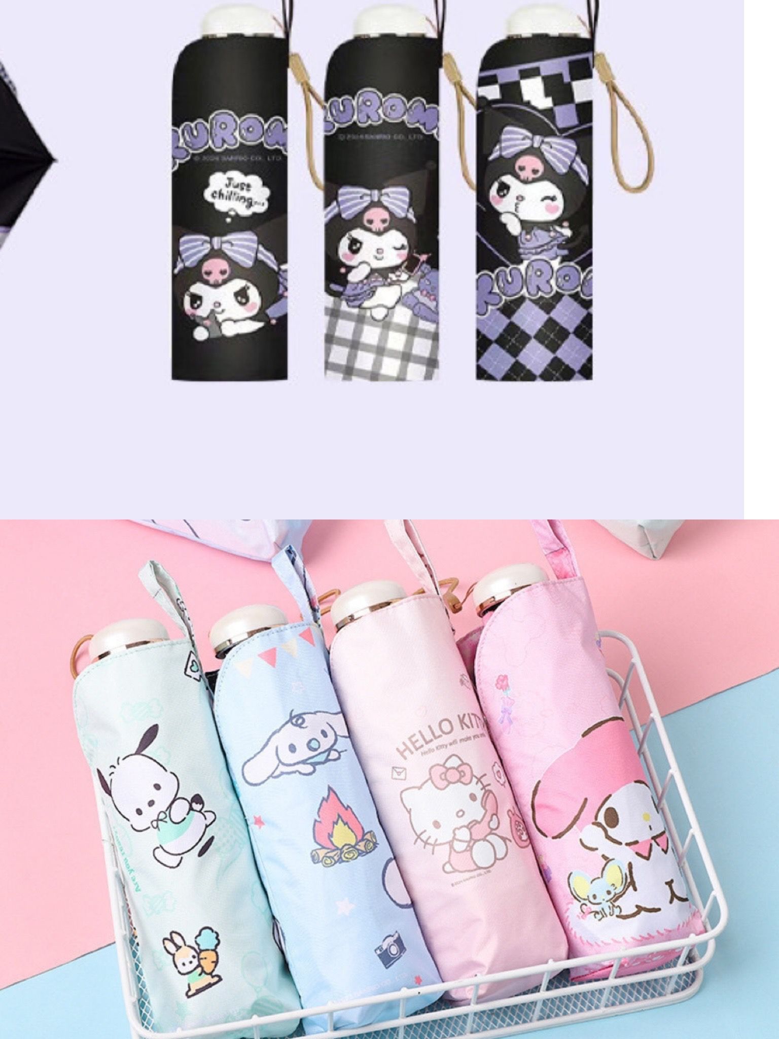 【全新現貨】𝒚𝒐𝒖𝒈𝒖𝒂𝒏有關－✧三麗鷗正版雨傘