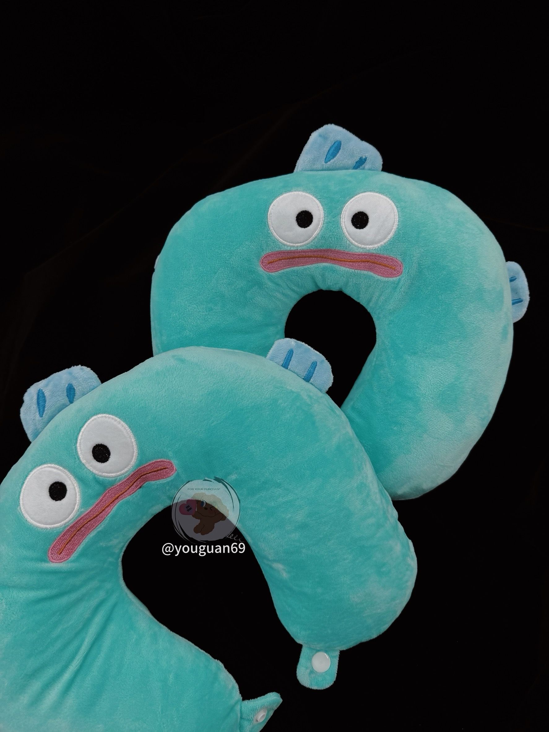 【全新現貨】𝒚𝒐𝒖𝒈𝒖𝒂𝒏有關－✧人魚漢頓頸枕