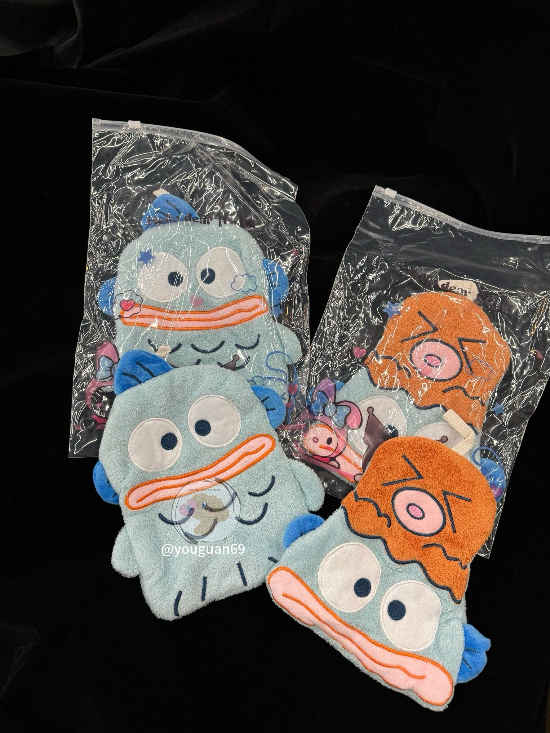【全新現貨】𝒚𝒐𝒖𝒈𝒖𝒂𝒏有關－✧人魚漢頓掛式擦手巾