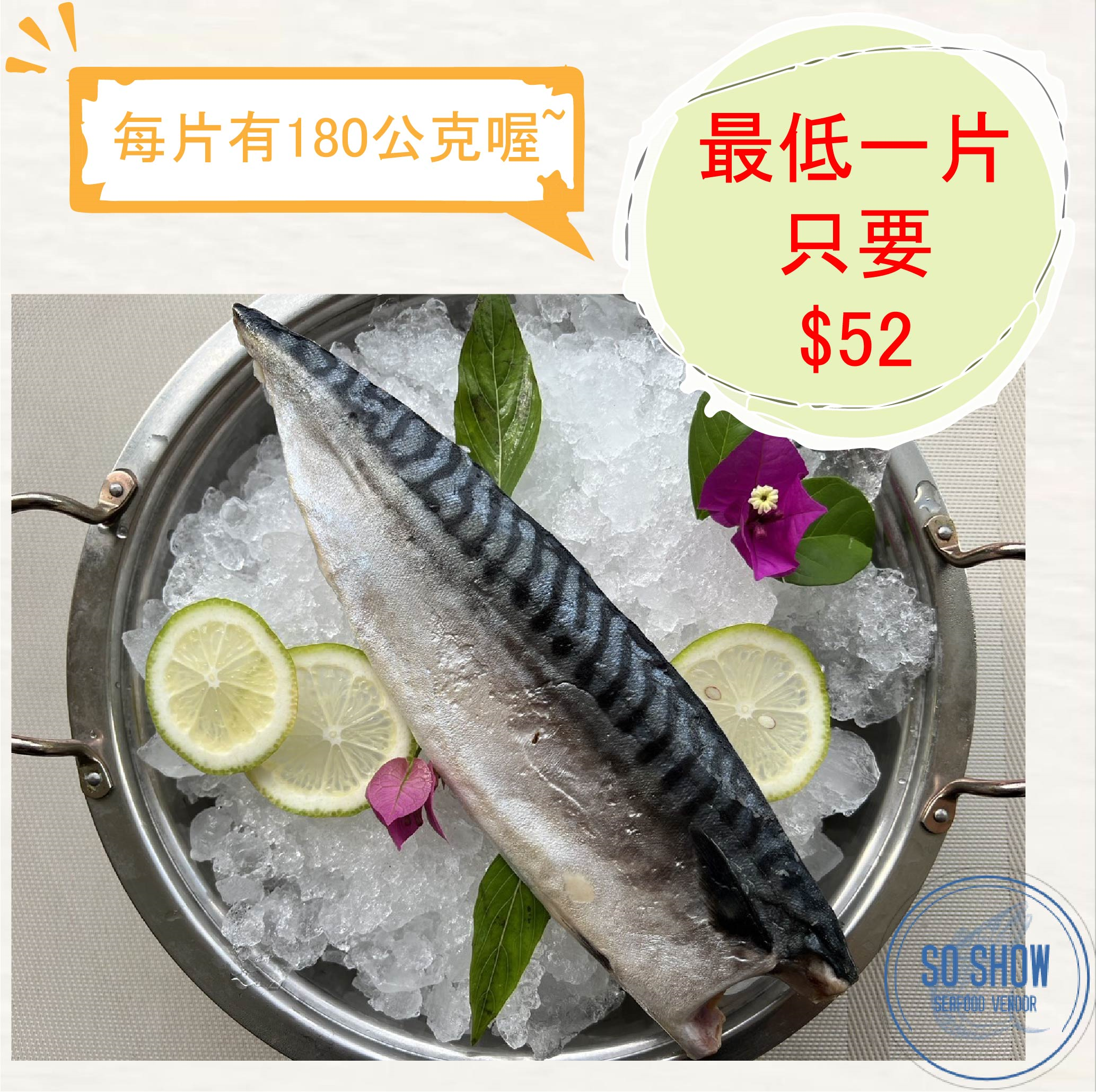 薄鹽鯖魚片