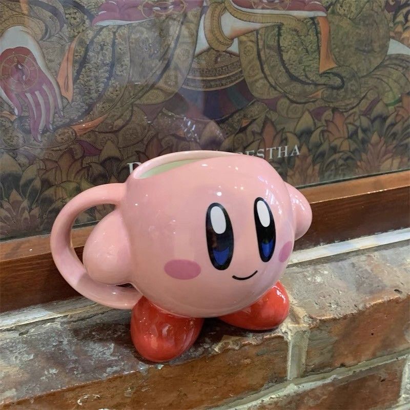 可愛卡通星之卡比陶瓷馬克杯☕️