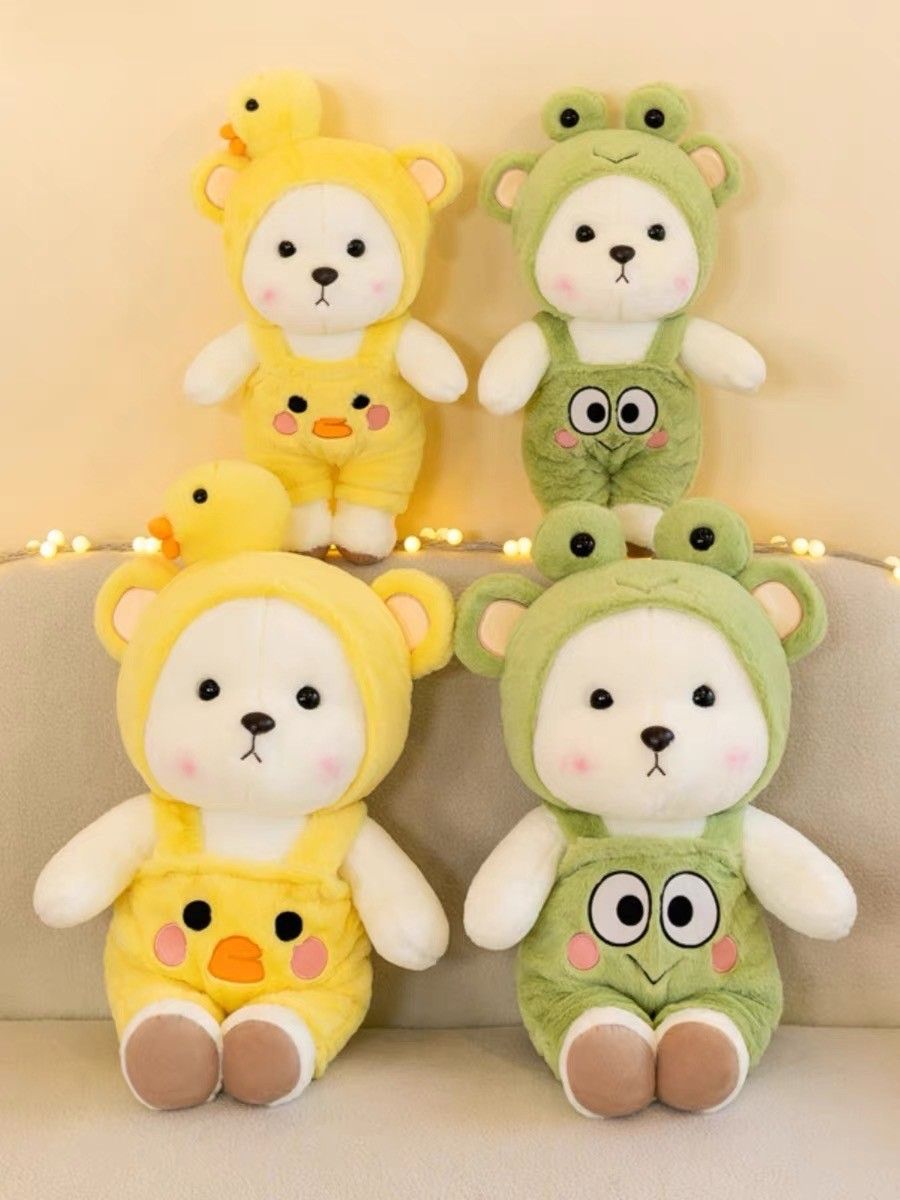 網紅變身小熊公仔