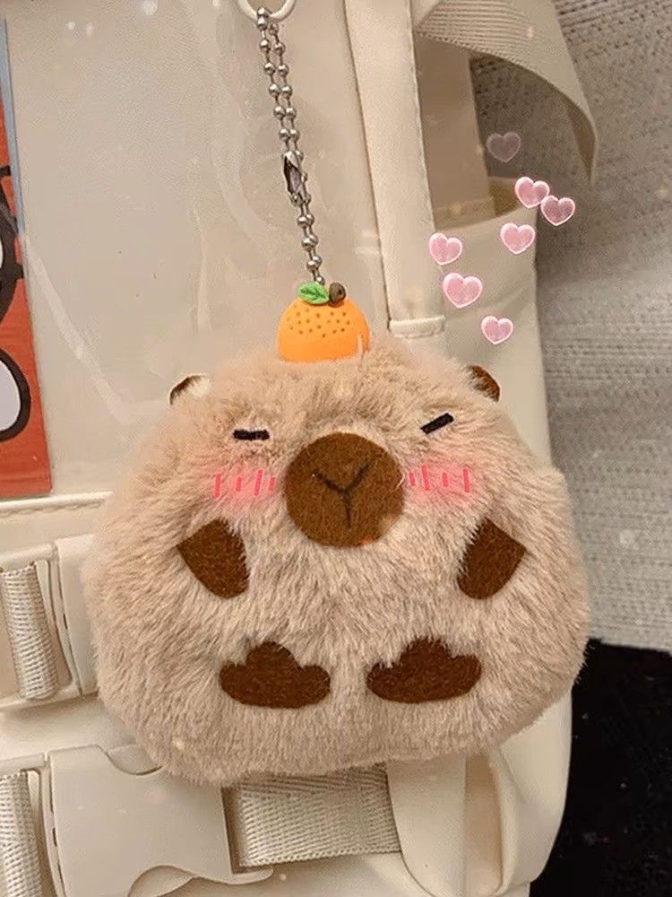 吱吱卡皮巴拉水豚玩偶掛飾