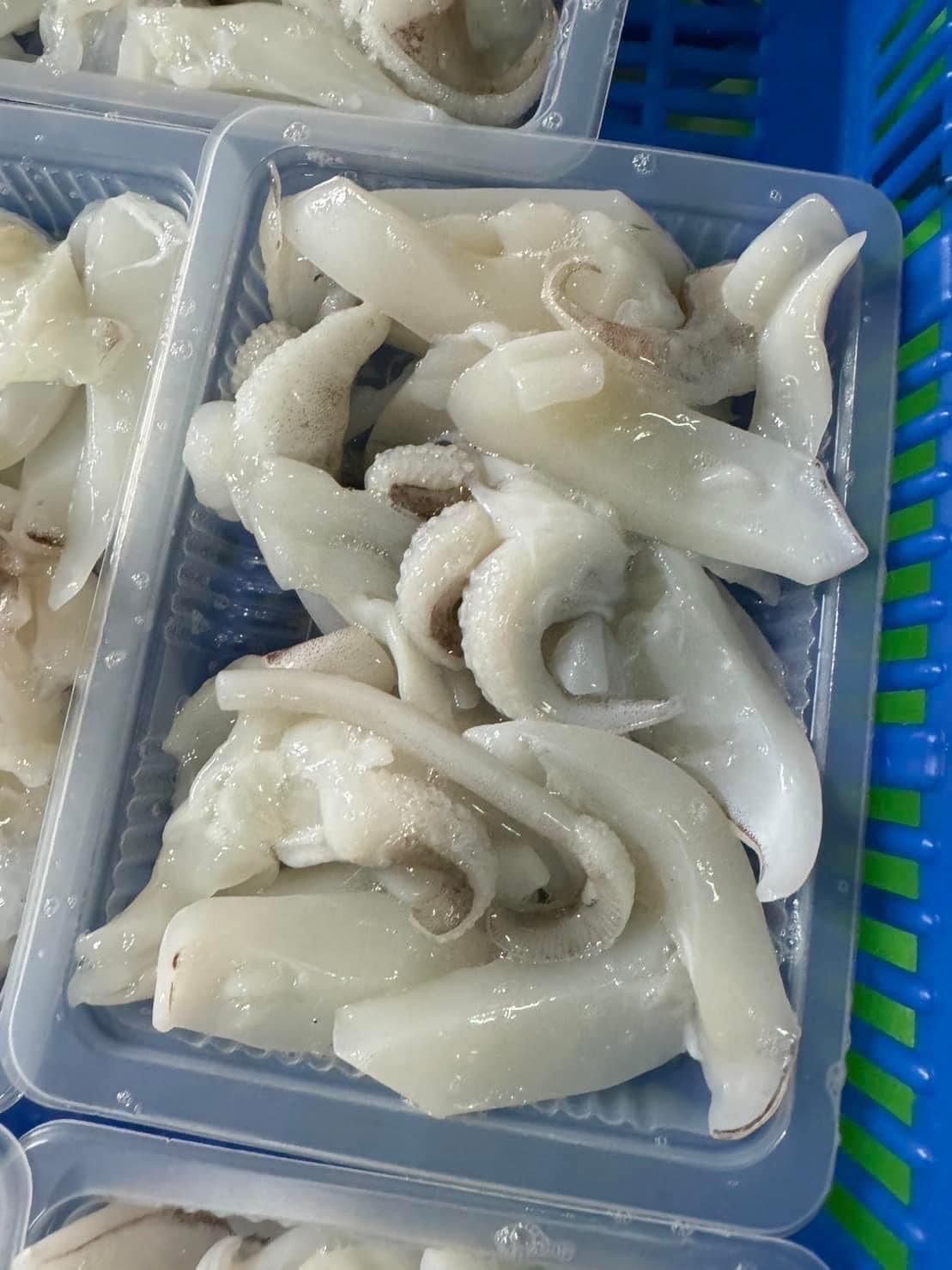 澎湖海域捕撈花枝切片（不含頭，250g/盒）