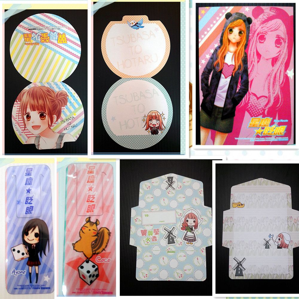 【現貨】春田菜菜專區-翼與螢火蟲＆星塵眨眼 收藏卡/信封/信紙/小卡/塑膠書籤/海報 夢夢月刊周邊