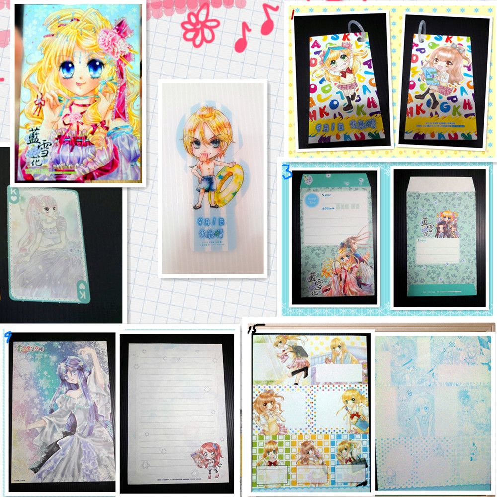 【現貨】林青慧-9月9日天氣晴 立牌書籤/單字本/便條紙＆藍雪花 收藏卡/信封＆影的魔法衣櫥 信紙/撲克牌 漫畫周邊 夢