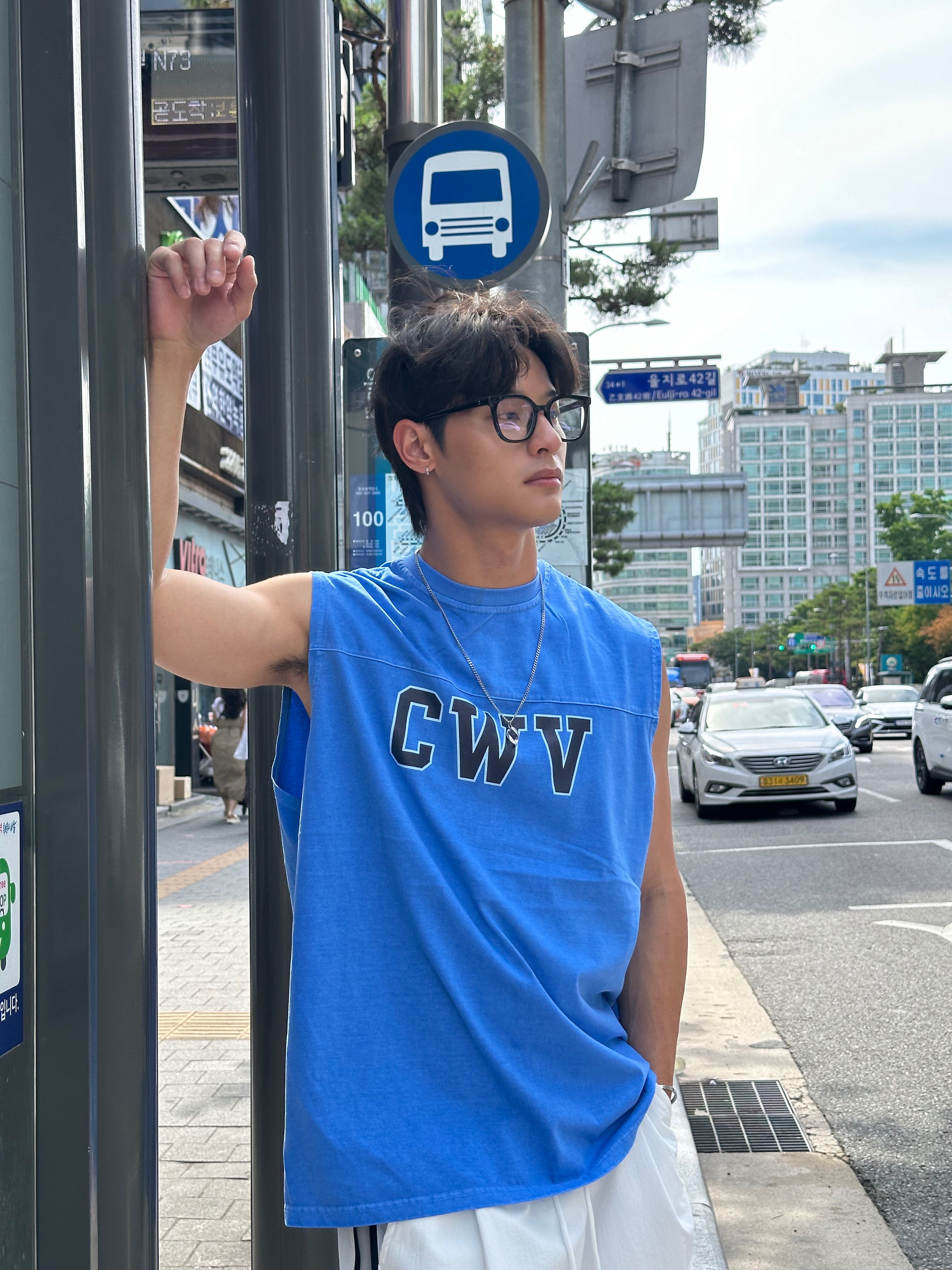 男裝💙韓國CWV水洗背心