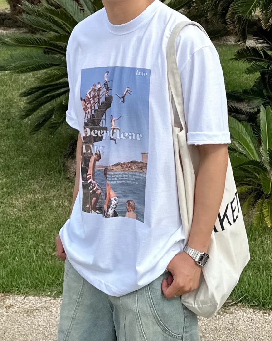 男裝SALE💙DT45151韓國小朋友跳水厚磅短踢（現貨）