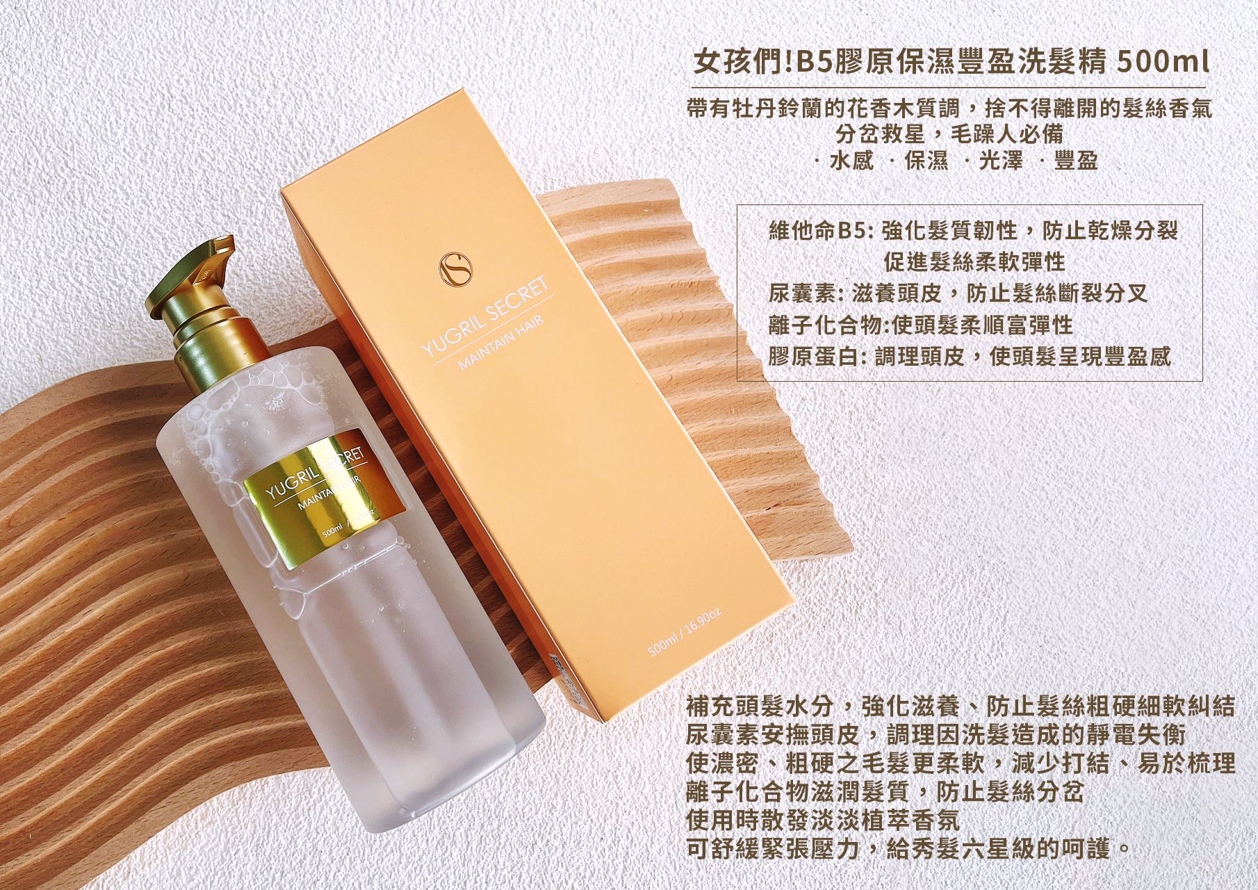 獨家專業沙龍洗髮精（一組3罐）