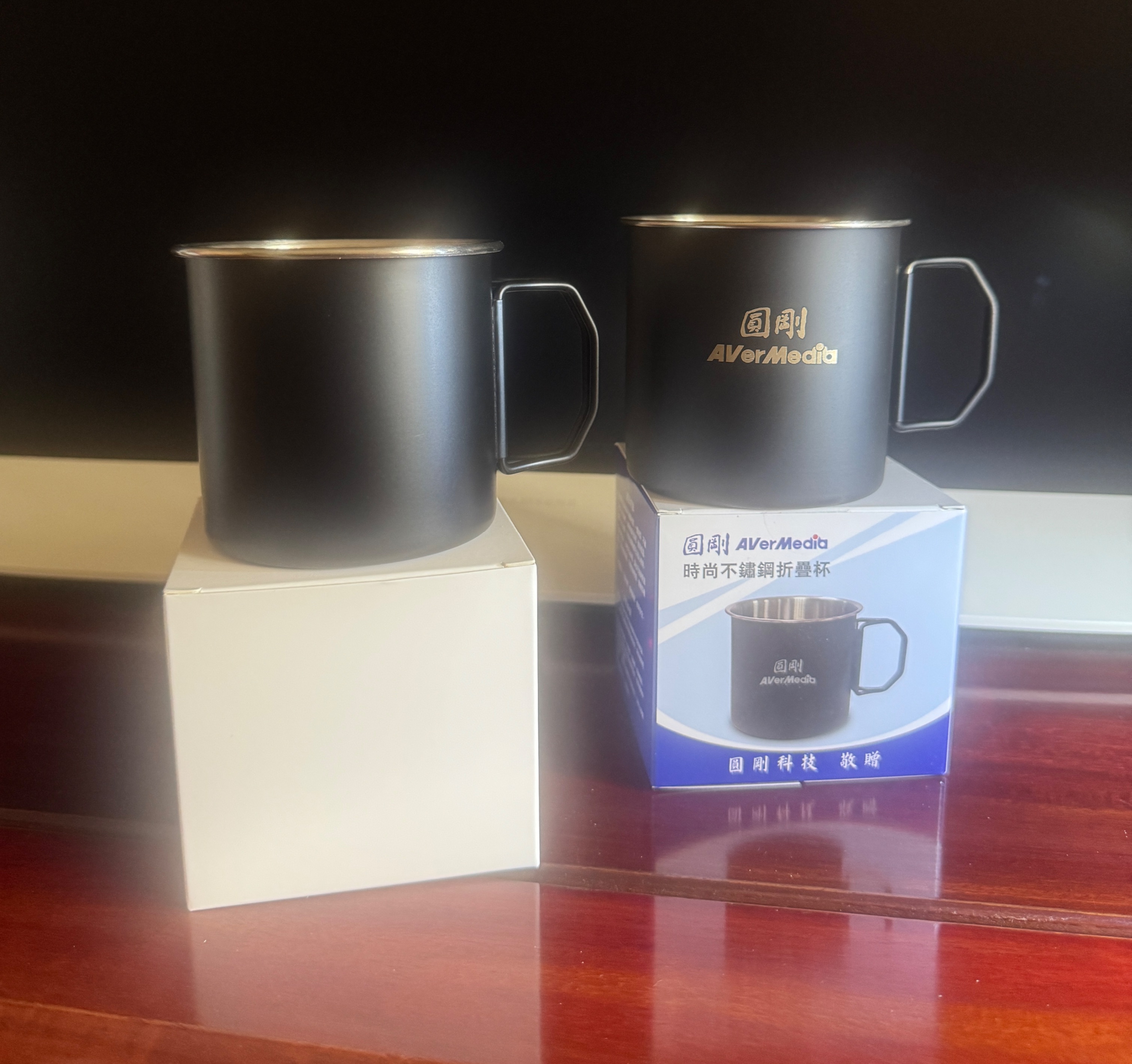 304不鏽鋼折疊杯350ml 露營水杯 鋼杯 耐熱杯圓鋼股東會