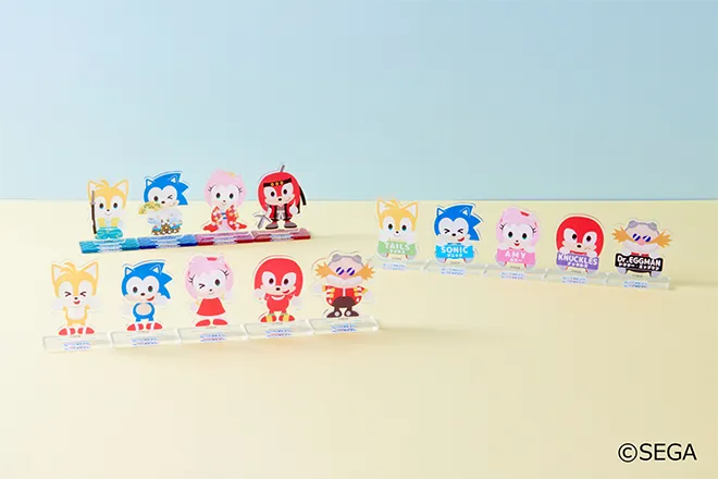 【音速小子/索尼克】SONIC＆FRIENDS系列 盲抽壓克力牌（拆袋確認款）