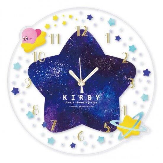 星之卡比  日本進口正版 壓克力時鐘 Marimo Craft