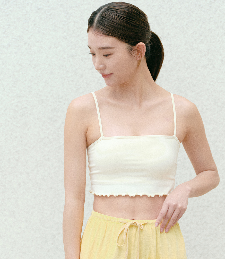 /現貨/ RT03 BROT RUFFLE CROP （上衣）