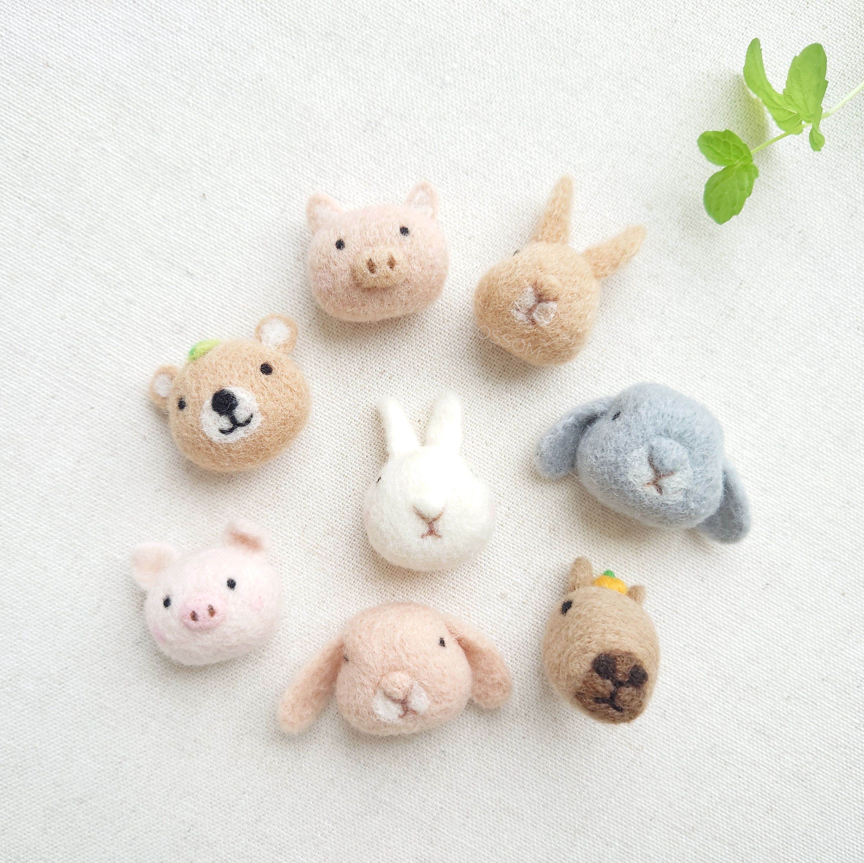 羊毛氈小動物磁鐵